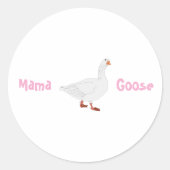 Mama Goose Stickers - Muttertagsgeschenk (Vorderseite)