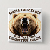 Mama Grizzlies Button (Vorderseite)