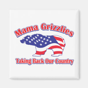 Mama Grizzlies Magnet