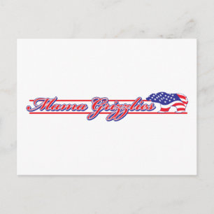 Mama Grizzlies Postkarte