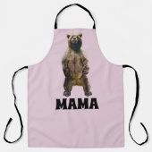 MAMA GRIZZLY BEAR MAMA FUNNY GRILLOUT SCHÜRZE (Vorderseite)