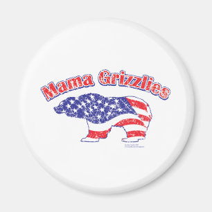 Mama-Grizzly-Verzweifelt Magnet