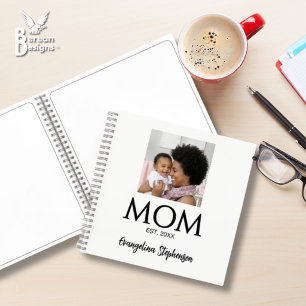 Mama gründete Caps Journal für Mütter Notizblock