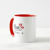 Mama gründete den Muttertag Tasse (Vorderseite Links)