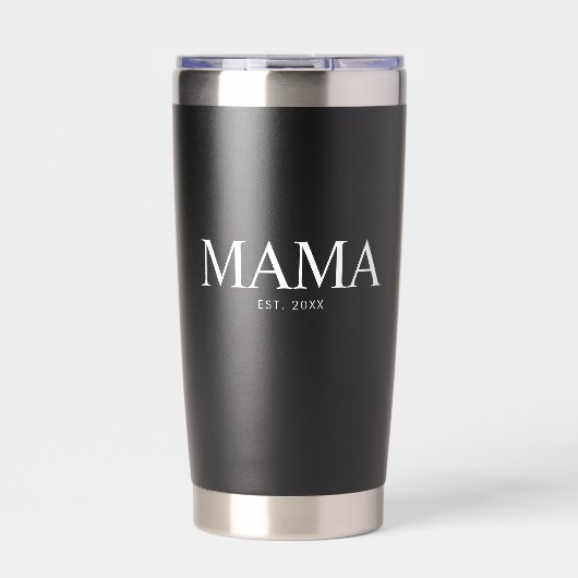 Mama Gründungsjahr Thermobecher (Vorderseite)