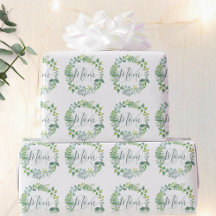 Mama Grüne Foliage Wreath Muttertag
