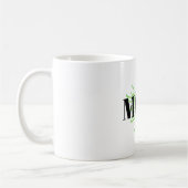 Mama grünes Blatt Kaffeetasse (Links)