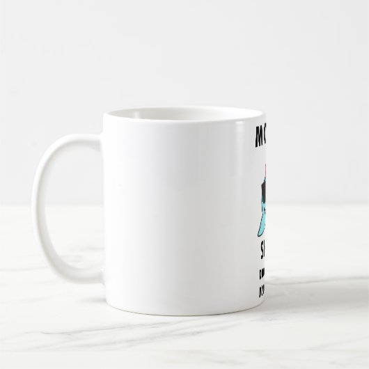Mama-Haifisch-Tasse, Doo Doo Doo lustige Kaffeetasse (Links)
