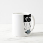 Mama-Haifisch-Tasse Kaffeetasse (VorderseiteRechts)