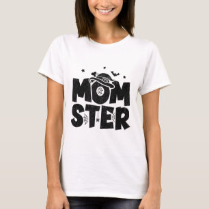 Mama Halloween Costume - Halloween Mama - Momster T-Shirt