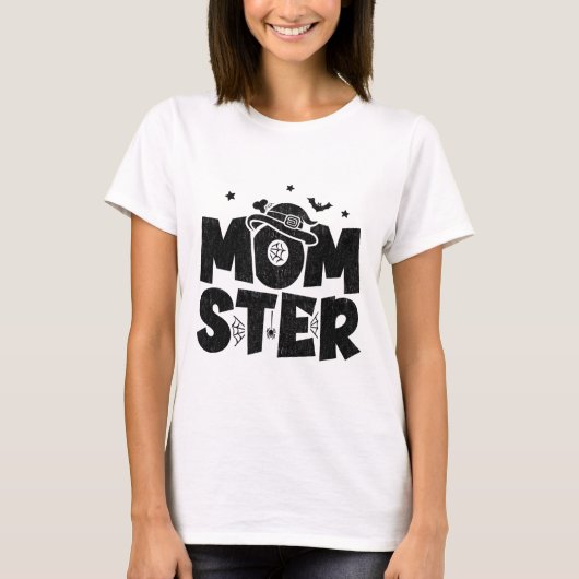 Mama Halloween Costume - Halloween Mama - Momster  T-Shirt (Vorderseite)