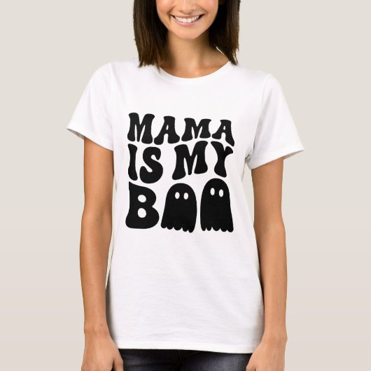 Mama-Halloween-Sweatshirt T-Shirt (Vorderseite)
