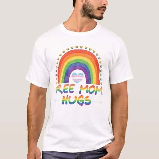Mama hält LGBT-Stolperparaden fest T-Shirt (Vorderseite)