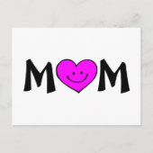 Mama Happy Face Postkarte (Vorderseite)