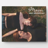 Mama-Happy Mother's Day Mein bester Freund Foto Fotoplatte (Vorderseite)
