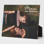 Mama-Happy Mother's Day Mein bester Freund Foto Fotoplatte (Seite)