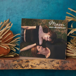 Mama-Happy Mother's Day Mein bester Freund Foto Fotoplatte