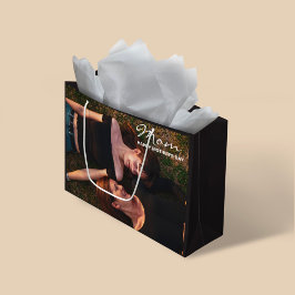 Mama-Happy Mother's Day Mein bester Freund Foto Große Geschenktüte