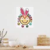 Mama-Hase (3), Retro, Vintage Poster (Küche)