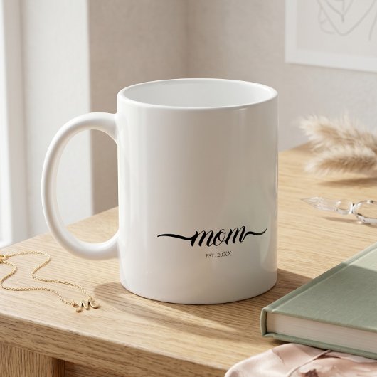 Mama hat das Skript im Jahr der Mutter etabliert Kaffeetasse