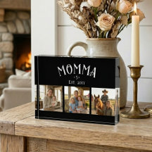 Mama hat die Anzahl der Kinder chic Schwarz 3 Foto