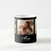 Mama hat drei Foto-Mutterschaftsgeschichte Kaffeetasse (Mittel)