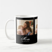 Mama hat drei Foto-Mutterschaftsgeschichte Kaffeetasse (Links)