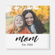 Mama hat ein Foto-Geschenk eingerichtet 