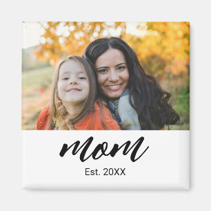 Mama hat ein Foto-Geschenk eingerichtet Magnet
