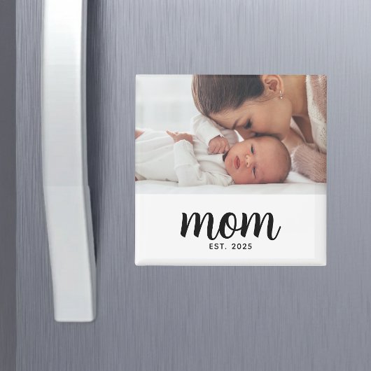 Mama hat ein Fotogeschenk eingerichtet Magnet