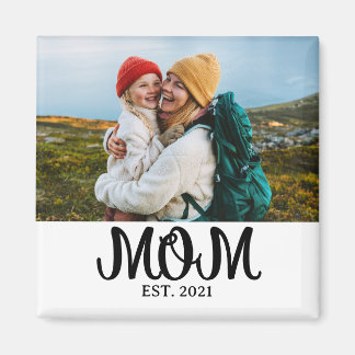Mama hat ein Fotogeschenk eingerichtet Magnet