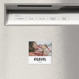 Mama hat ein Fotogeschenk Magnet eingerichtet