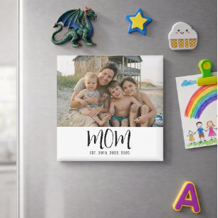 Mama hat ein Fotogeschenk Magnet eingerichtet