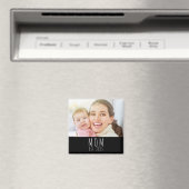 Mama hat ein Fotogeschenk-Magnet eingerichtet Magnet (In Situ (Geschirrspüler))