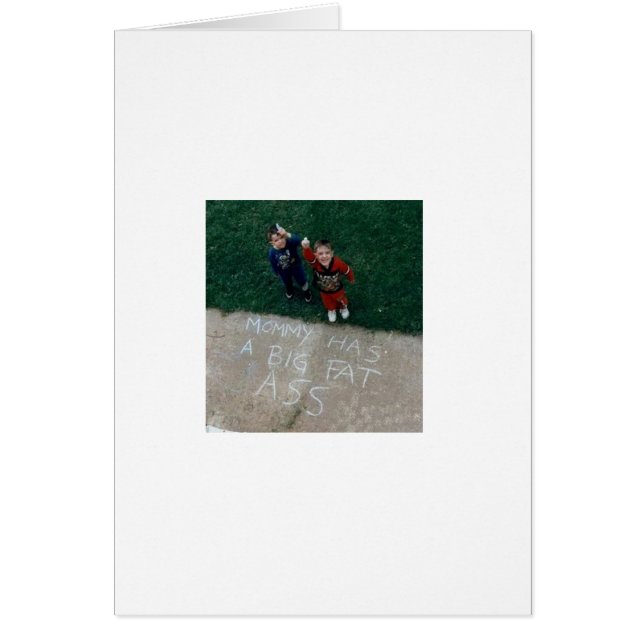 Mama hat ein großes Fett… (Vorne)