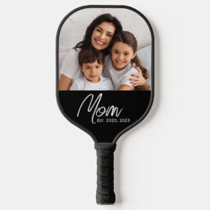Mama hat ein lustiges Drehbuch erstellt Foto Pickl Pickleball Schläger