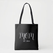Mama hat ein neues Geschenk für Mama eingerichtet  Tasche (Vorderseite)