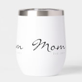 Mama hat ein neues Mama-Geschenk etabliert (Rückseite)