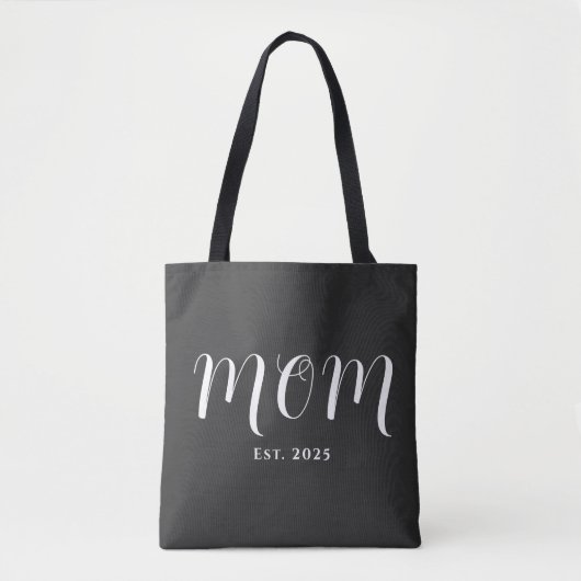 Mama hat ein neues Mama-Geschenk etabliert Tasche (Vorderseite)