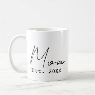 Mama hat einfaches elegantes Skript neue Mama Kaffeetasse