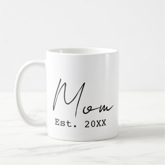 Mama hat einfaches elegantes Skript neue Mama Kaffeetasse