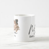 Mama hat einfaches Skript benutzerdefiniertes Foto Kaffeetasse (Mittel)