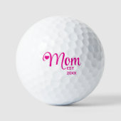 Mama hat einfaches Skript Mütter Geschenk Golfball (Vorderseite)