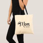Mama hat einfaches Skript Mütter Geschenk Tragetasche (Vorderseite (Produkt))