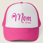 Mama hat einfaches Skript Mütter Geschenk Truckerkappe (Vorderseite)