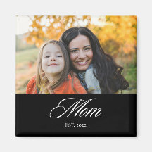 Mama hat elegante Schriftart Foto zum Muttertag ei