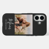 Mama hat Elegantes Foto-Script eingerichtet Case-Mate iPhone Hülle (Rückseite (Horizontal))