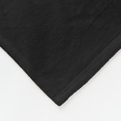 Mama hat elegantes Skript Schwarz 3 Foto Fleecedecke (Ecke)