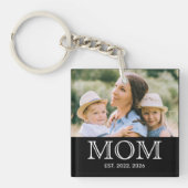 Mama hat Foto eingerichtet Schlüsselanhänger (Vorderseite)