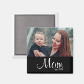 Mama hat Foto-Geschenk eingerichtet Magnet (Vorderseite/Rückseite)
